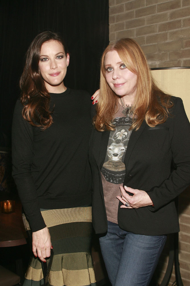 with mom - Bebe Buell
