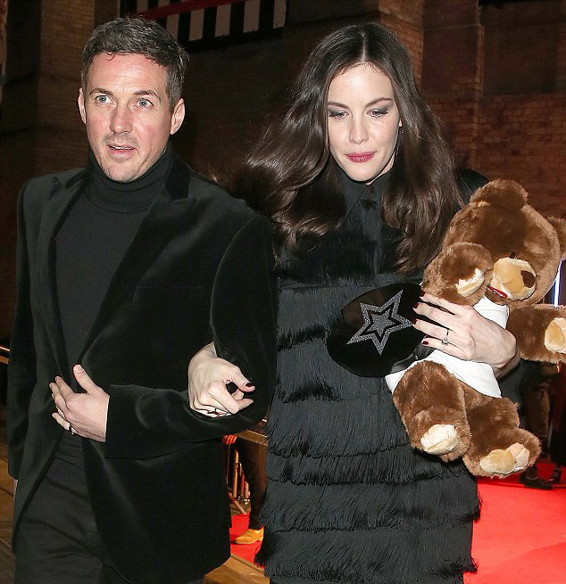 with fiance David Gardner