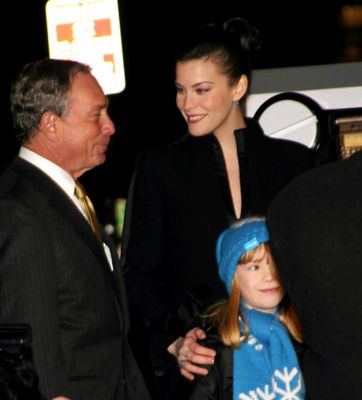 with NYC Mayor Michael Bloomberg