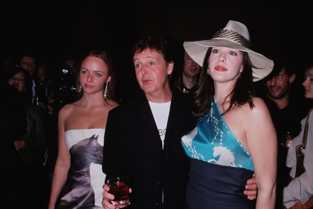 with Paul and Stella McCartney