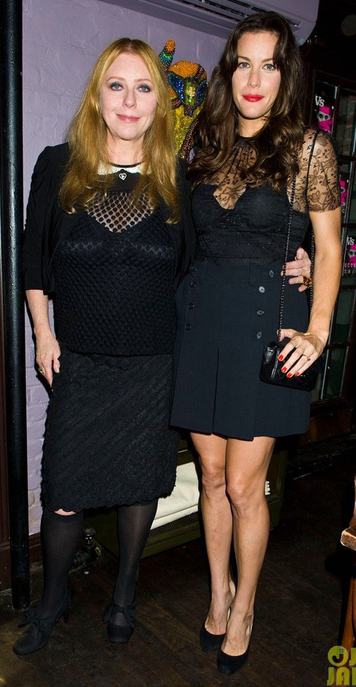 with mom - Bebe Buell