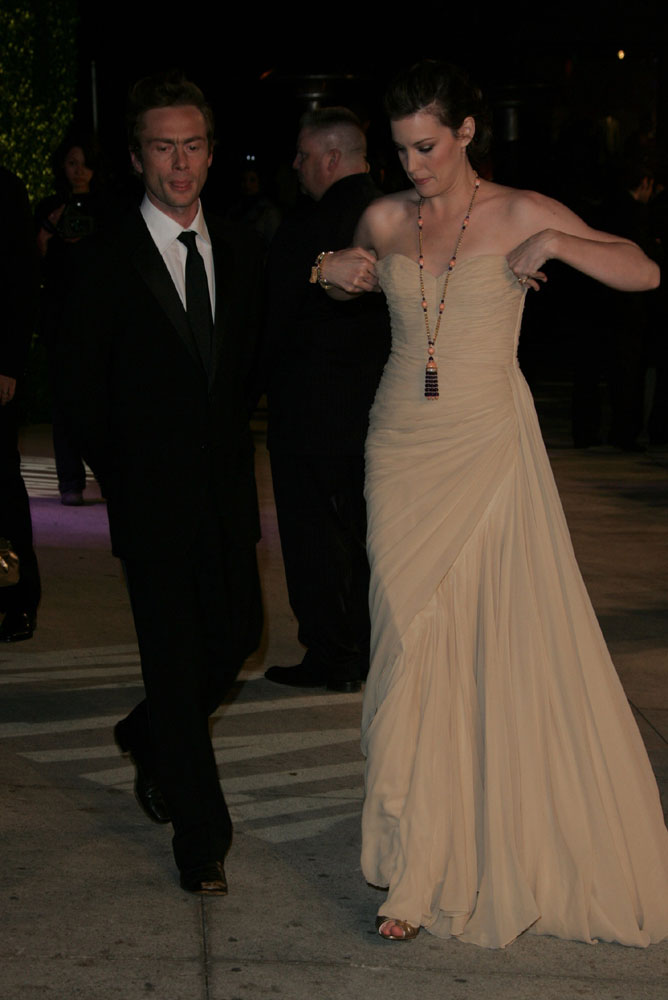 with husband - Royston Langdon