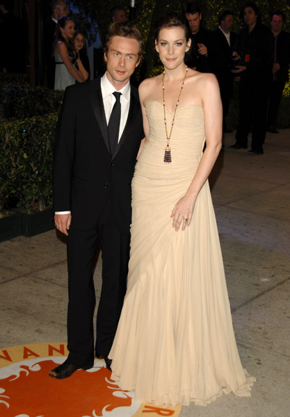 with husband - Royston Langdon