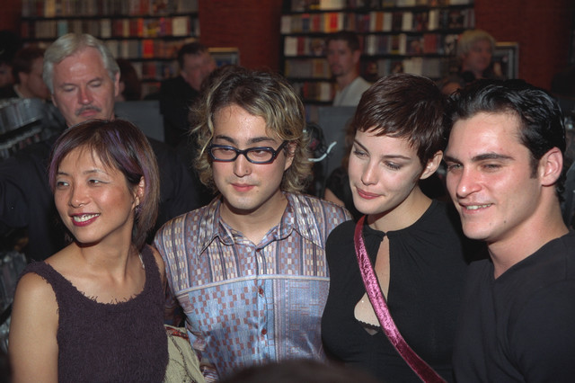 with Joaquin Phoenix and Sean Lennon