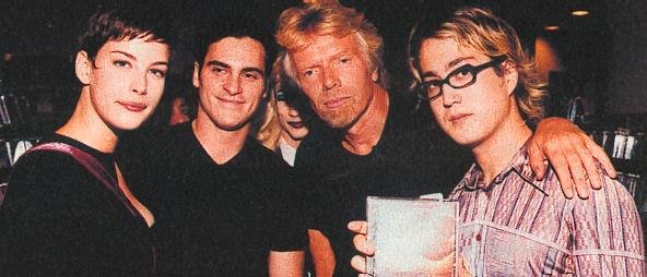 with Joaquin Phoenix and Sean Lennon