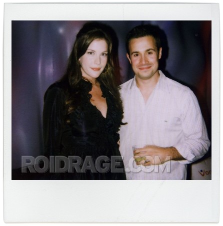 with Freddie Prinze Jr.; Courtesy of roidrage.com