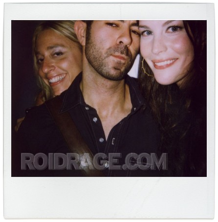 with Lisette Sands Freedman and Jeremy Kost; Courtesy of roidrage.com