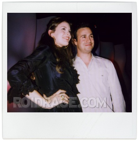 with Freddie Prinze Jr.; Courtesy of roidrage.com