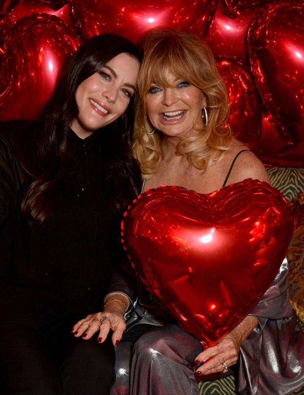 with Goldie Hawn