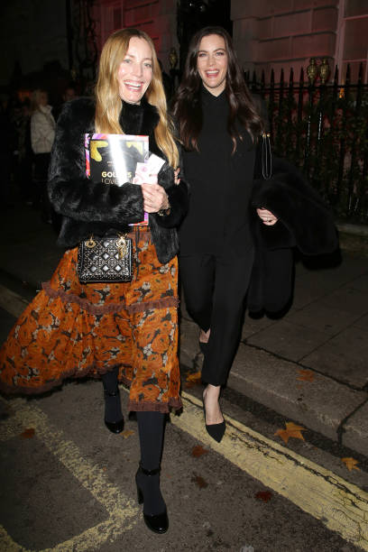 with Lucie de la Falaise
