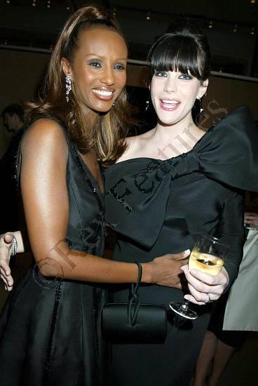 with Iman - at Audrey Hepburn The Beauty of Compassion, New York, April 21st 2003