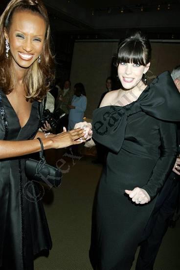 with Iman - at Audrey Hepburn The Beauty of Compassion, New York, April 21st 2003