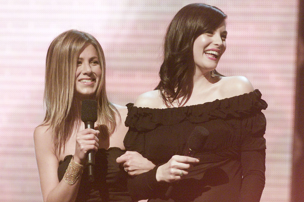with Jennifer Aniston
