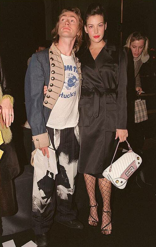 with boyfriend Royston Langdon