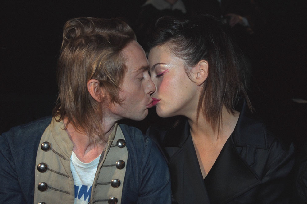 with boyfriend Royston Langdon