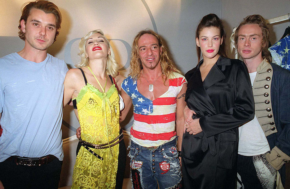with Gwen Stefani, John Galliano and boyfriend Royston Langdon