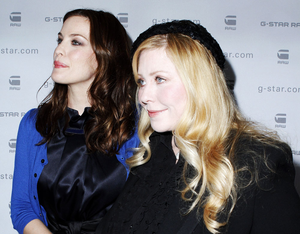 with mom - Bebe Buell