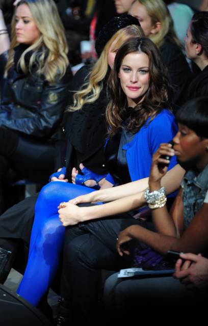 with mom Bebe Buell, Agyness Deyn and Estelle