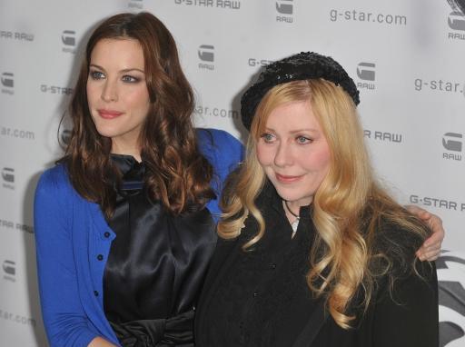 with mom - Bebe Buell