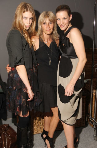 with Marie de Villepin and Isabelle Gex
