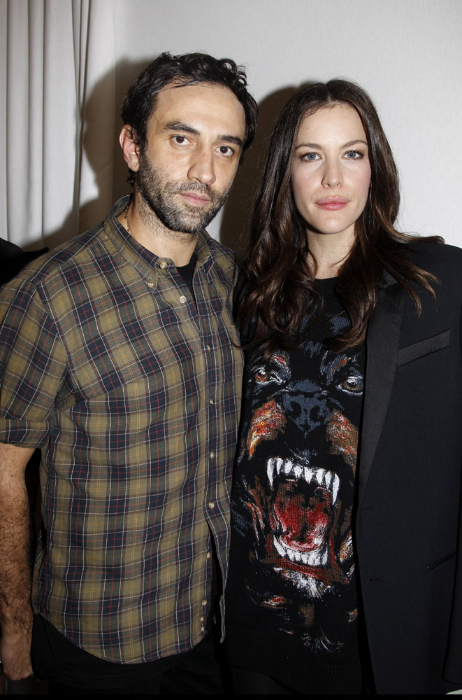 with Riccardo Tisci
