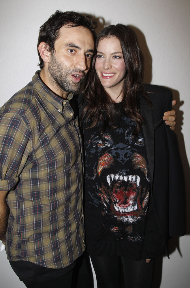 with Riccardo Tisci