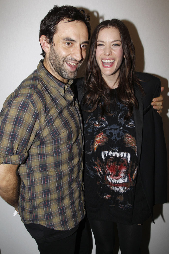 with Riccardo Tisci