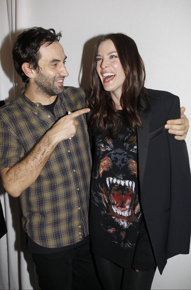 with Riccardo Tisci