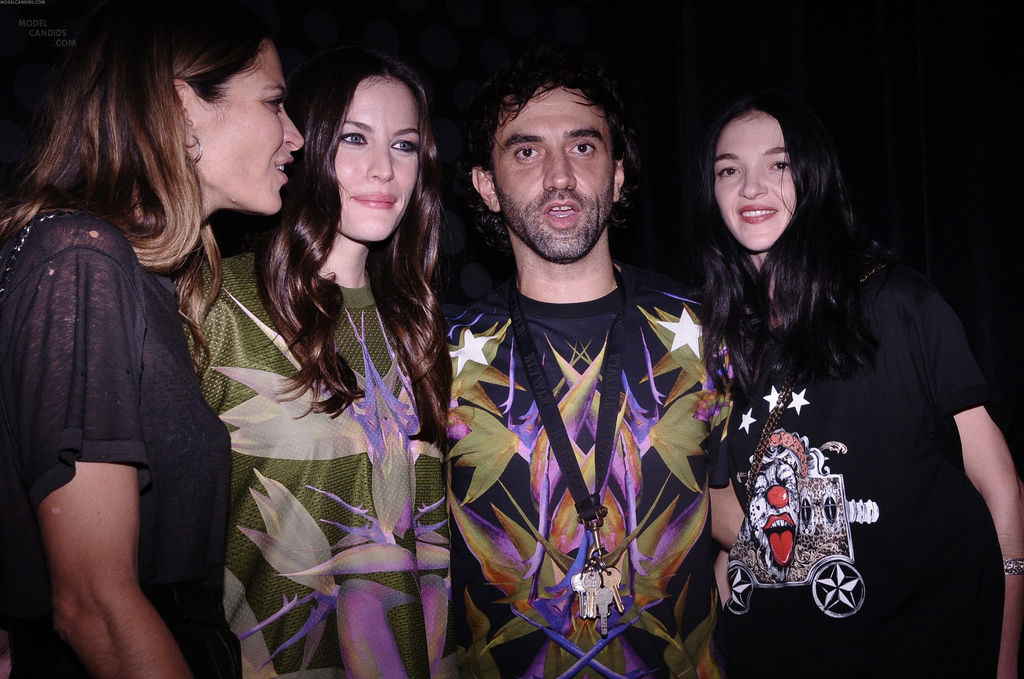 with Frankie Rayder, Riccardo Tisci and Mariacarla Boscono