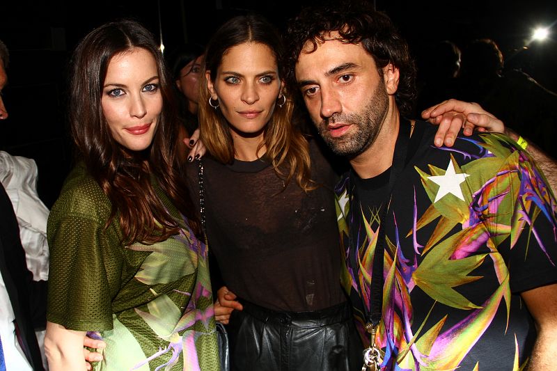 with Riccardo Tisci and Frankie Rayder