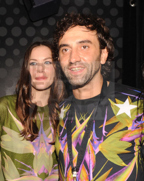 with Riccardo Tisci