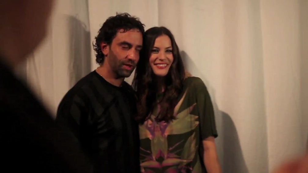 with Riccardo Tisci