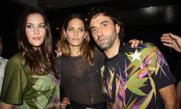 with Riccardo Tisci and Frankie Rayder