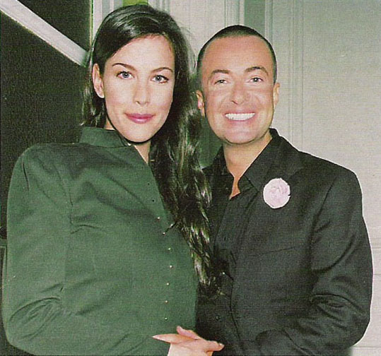 With Julian Macdonald