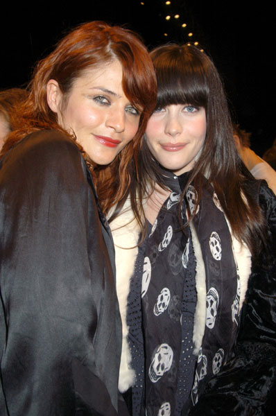 with Helena Christensen
