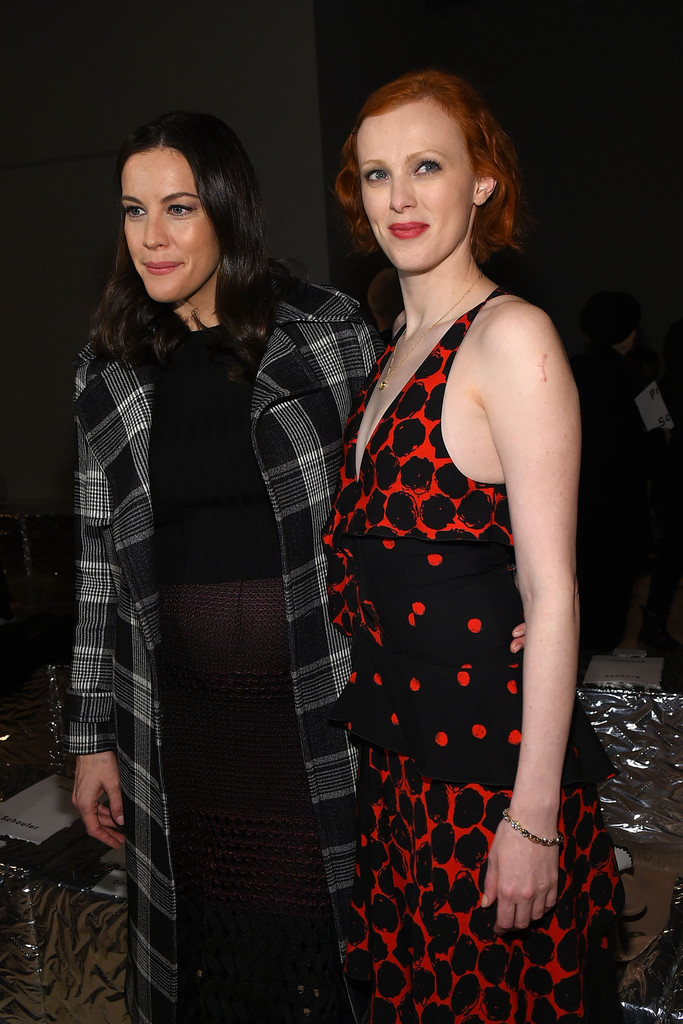 with Karen Elson