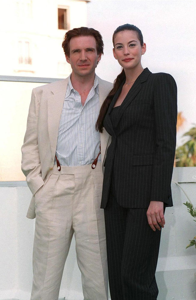 with Ralph Fiennes