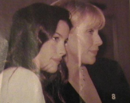 with mom - Bebe Buell
