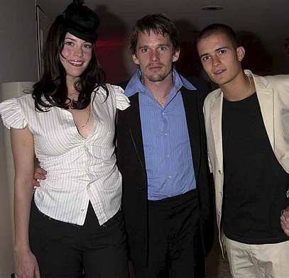 with Ethan Hawke and Orlando Bloom