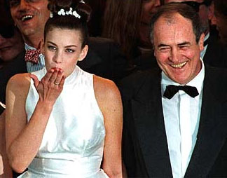 with Bernardo Bertolucci, at Cannes 1996