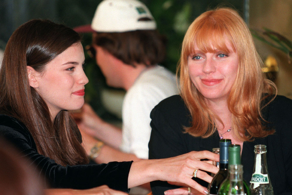 with mom - Bebe Buell