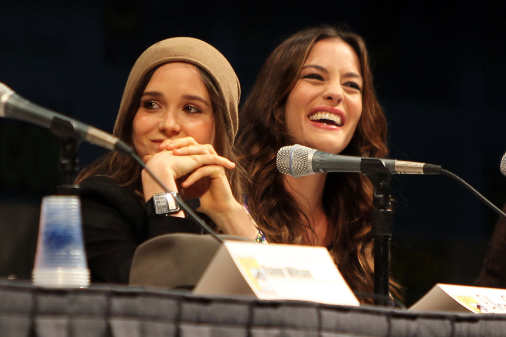 with Ellen Page
