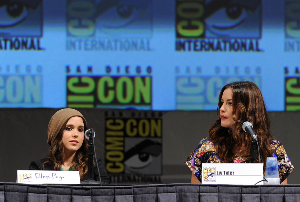 with Ellen Page