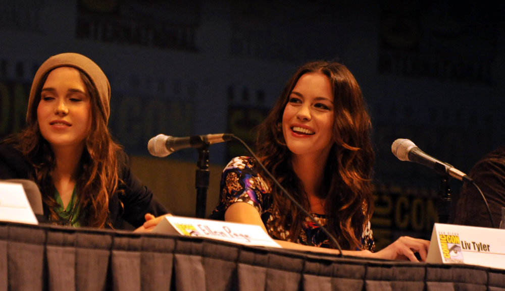 with Ellen Page