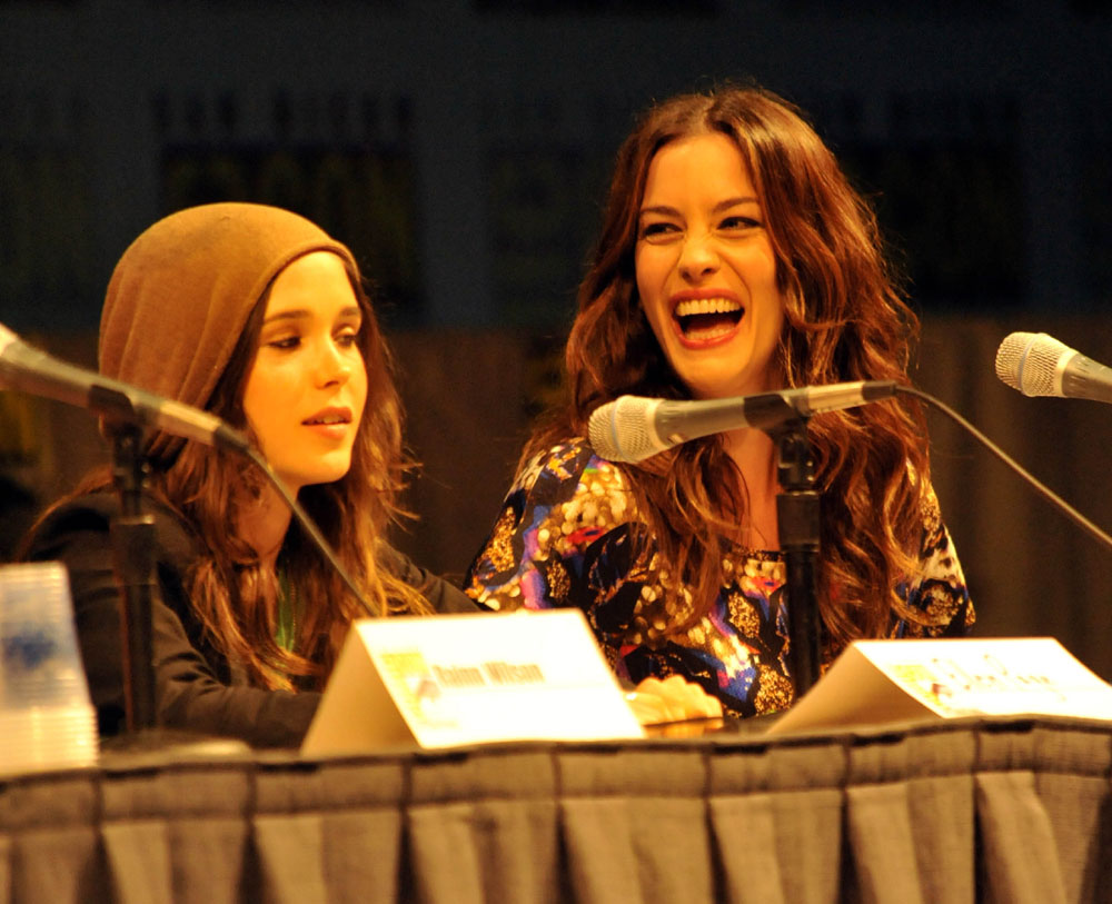 with Ellen Page