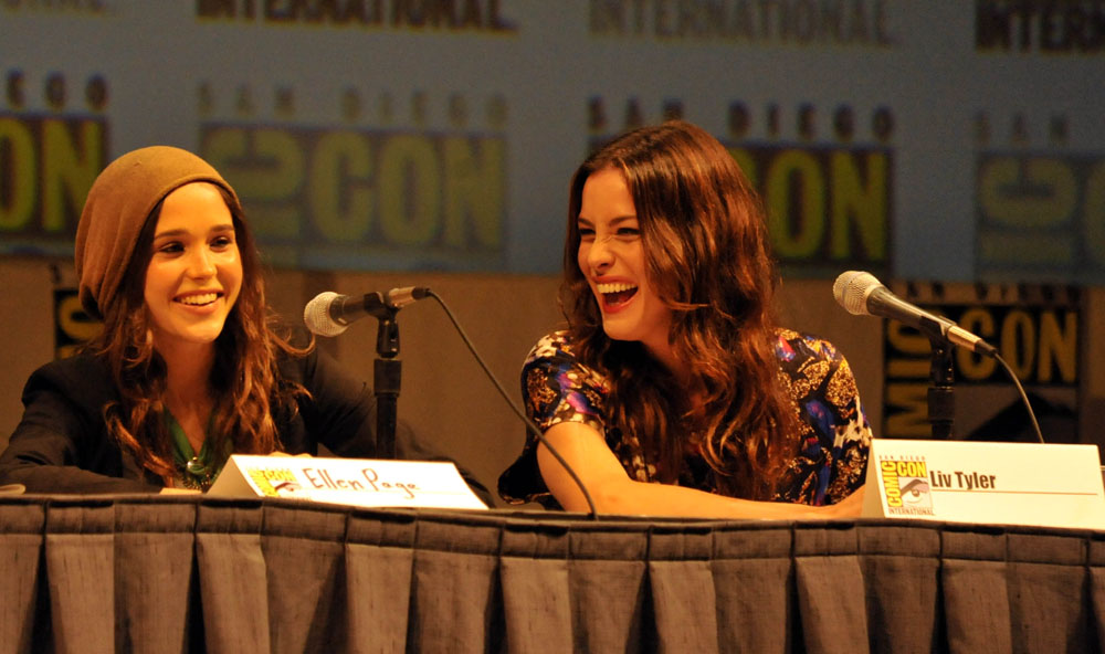 with Ellen Page