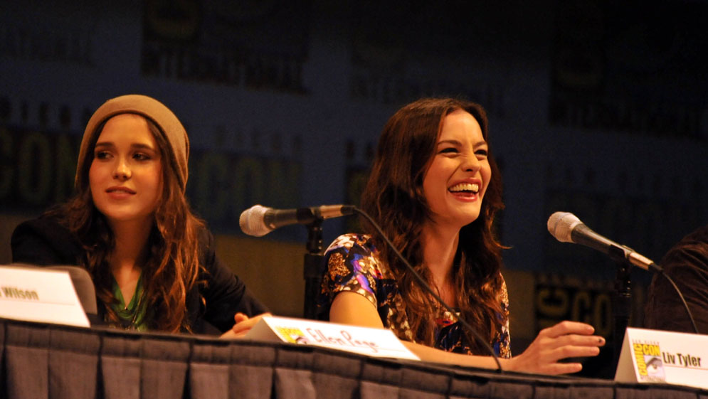 with Ellen Page