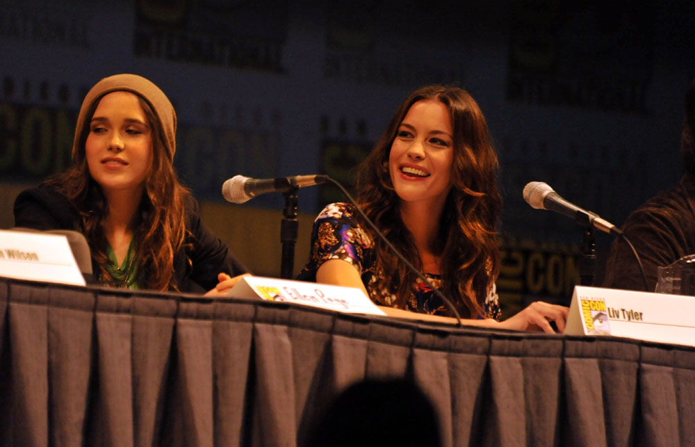 with Ellen Page