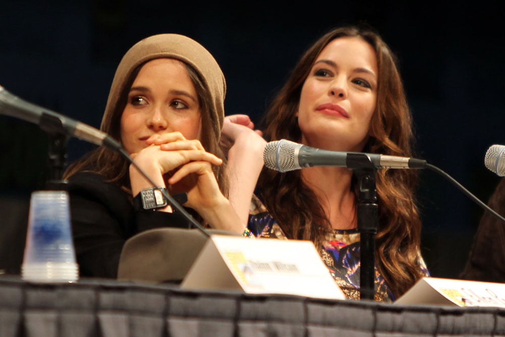with Ellen Page