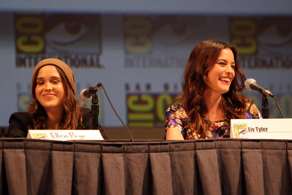 with Ellen Page